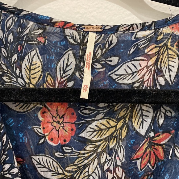 Free People Bohemian Maxi Dress- XS - Picture 2 of 6